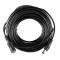 POWERTECH καλώδιο επέκτασης DC CAB-P030, 5.5 x 2.1mm, 10m, μαύρο
