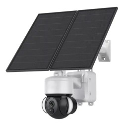 SECTEC smart ηλιακή κάμερα ST-518, 3MP, 4G, PIR, PTZ, SD, 20000mAh, IP65