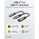 GOOBAY αντάπτορας USB-C σε 3.5mm & USB-C 74524, 60W, 480Mbps, γκρι