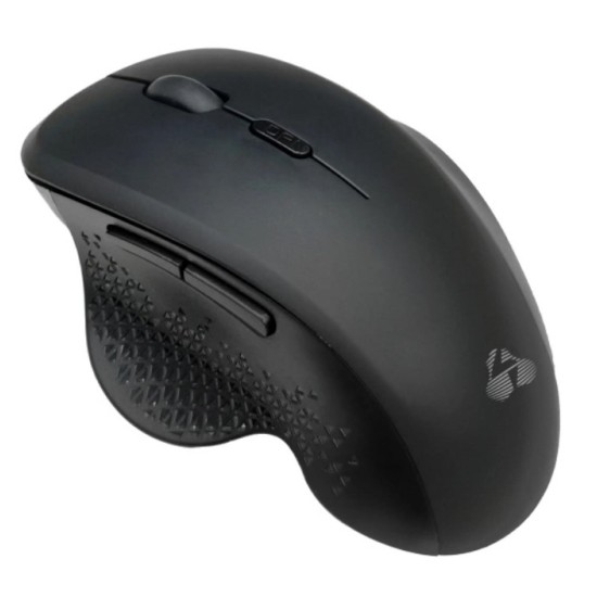 POWERTECH ασύρματο ποντίκι PT-1165, 2.4GHz & Bluetooth, 1600DPI, μαύρο