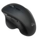 POWERTECH ασύρματο ποντίκι PT-1165, 2.4GHz & Bluetooth, 1600DPI, μαύρο