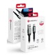 FORCELL F-ENERGY C256 cable USB A to Type C QC3.0 3A 66W Cafule 1,2 m black