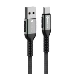 FORCELL F-ENERGY C256 cable USB A to Type C QC3.0 3A 66W Cafule 2 m black