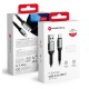 FORCELL F-ENERGY C256 cable USB A to Type C QC3.0 3A 66W Cafule 2 m black