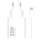 ORIGINAL XIAOMI MI TRAVEL CHARGER 33W + Type C DATA
