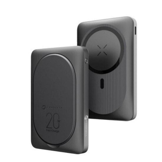 FORCELL F-ENERGY F10K2 MagStand powerbank compatible with MagSafe PD QC3.0 5A 20W 10000 mAh black