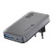 FORCELL F-ENERGY GaN III VT-47 Ultra Slim travel charger 2 x Type C + USB A PD QC4.0 4A 65W gray