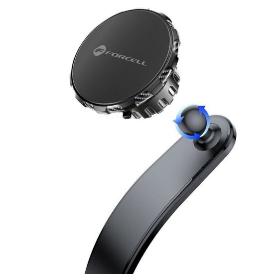 FORCELL F-GRIP MagFlex magnetic car holder for windshield / dashboard / air vent black FORCELL F-GRIP MagFlex magnetic car holder for windshield / dashboard / air vent black