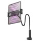 HOCO adjustable desk holder with clip HD10 black