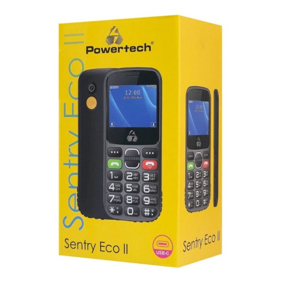 POWERTECH κινητό τηλέφωνο Sentry Eco II,  PTM-39 2.31