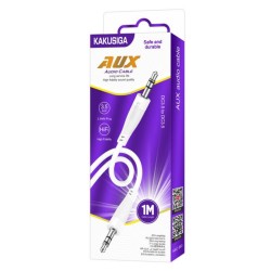 KAKUSIGA καλώδιο ήχου 3.5mm KSC-893, AUX, 1m, λευκό