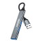 KAKUSIGA USB hub KSC-1416, 4x θυρών, USB 3.0, 5Gbps, USB σύνδεση, γκρι