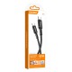 KAKUSIGA καλώδιο USB-C σε USB-C KSC-984, σιλικόνης, 60W, 480Mbps, 1m, μαύρο