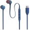 Ενσύρματα Ακουστικά JBL Tune 310C USB Type-C Μπλε