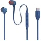 Ενσύρματα Ακουστικά JBL Tune 310C USB Type-C Μπλε