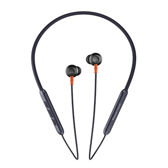 POWERTECH earphones PT-1228 με μαγνήτη, Bluetooth ENC 10mm 180mAh, μαύρα