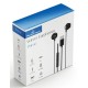 POWERTECH earphones με μικρόφωνο Prime, USB-C σύνδεση, 1.2m, μαύρα