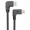 POWERTECH καλώδιο USB σε USB Micro CAB-U133, 90°, Easy USB, 1m, μαύρο