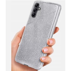 SHINING Case for SAMSUNG A56 5G silver