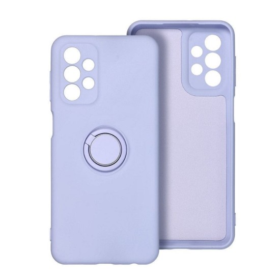 SILICONE RING case for SAMSUNG A26 5G purple
