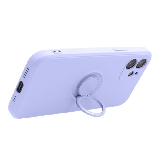 SILICONE RING case for SAMSUNG A26 5G purple
