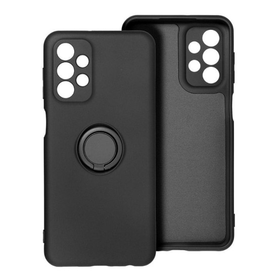 SILICONE RING case for SAMSUNG A56 5G black