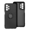 SILICONE RING case for SAMSUNG A56 5G black