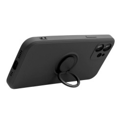 SILICONE RING case for SAMSUNG A56 5G black