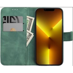 TENDER Book Case for SAMSUNG A56 5G Green