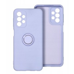 SILICONE RING case for SAMSUNG A56 5G purple