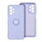 SILICONE RING case for SAMSUNG A56 5G purple