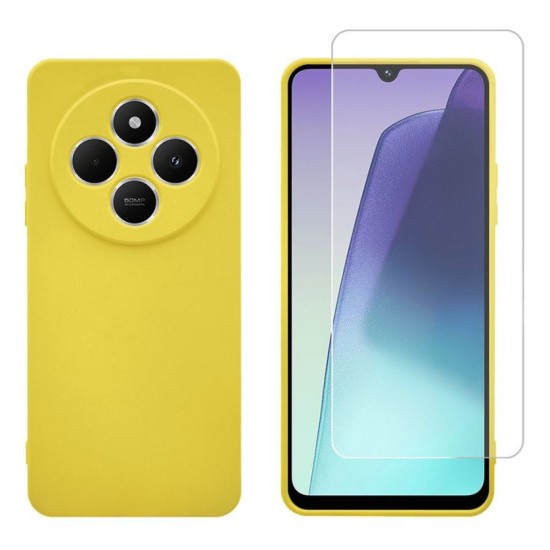 Case SILICONE Case for XIAOMI REDMI 14C yellow