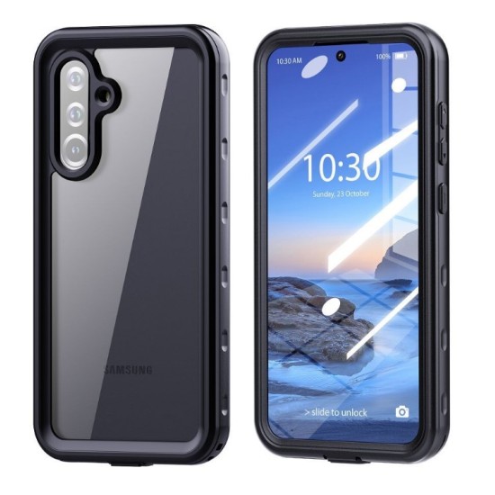 Waterproof case SHELLBOX A36 for SAMSUNG A36 black