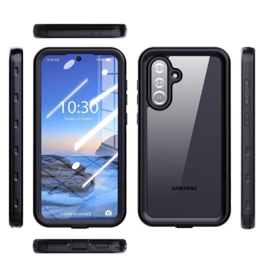 Waterproof case SHELLBOX A36 for SAMSUNG A36 black