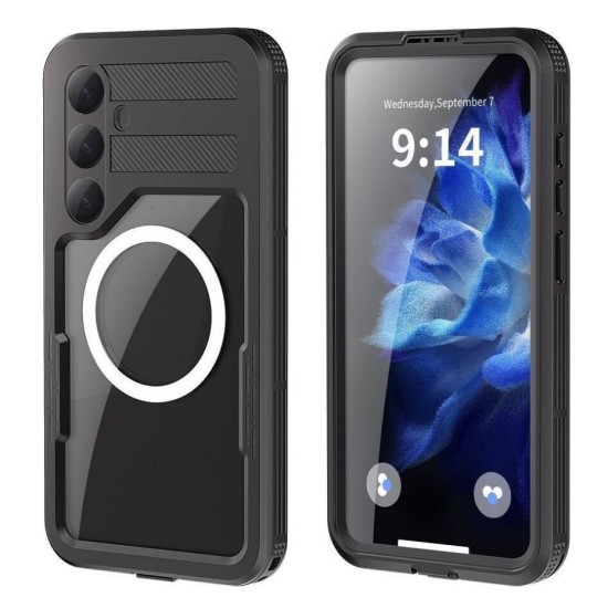 SHELLBOX MARS waterproof case with metal ring for Galaxy S25+