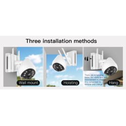 VSTARCAM smart ηλιακή κάμερα CB69, 10000mAh, IP66, 3MP, WiFi, PTZ