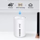 TP-LINK Σύστημα Wi-Fi Whole Home Mesh Deco Wi-Fi 6 4G+ AX1500 1-Pack