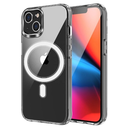 CLEAR MAG COVER (MID) kompatybilny z MagSafe do SAMSUNG A16 5G / A16 4G transparentny CLEAR MAG COVER (MID) kompatybilny z MagSafe do SAMSUNG A16 5G / A16 4G transparentny