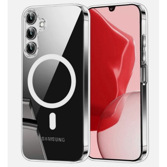 CLEAR MAG COVER (MID) case compatible with MagSafe for SAMSUNG A26 transparent CLEAR MAG COVER (MID) case compatible with MagSafe for SAMSUNG A26 transparent