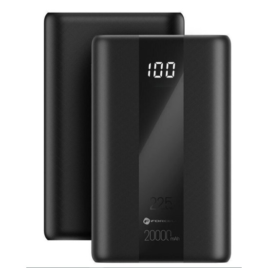 Powerbank Forcell F-Energy Energo P20K2 QC3.0 PD 3A 22,5W 20000 mAh black