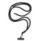 SWING (8mm) Phone lanyard, Phone pendant with adjustable length / cord length 165cm black