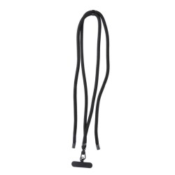 SWING (8mm) Phone lanyard, Phone pendant with adjustable length / cord length 165cm black