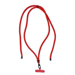 SWING (8mm) Phone lanyard, Phone pendant with adjustable length / cord length 165cm red