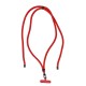 SWING (8mm) Phone lanyard, Phone pendant with adjustable length / cord length 165cm red