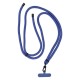 SWING (8mm) Phone lanyard, Phone pendant with adjustable length / cord length 165cm dark blue