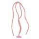 SWING (8mm) Phone lanyard, Phone pendant with adjustable length / cord length 165cm pink-white