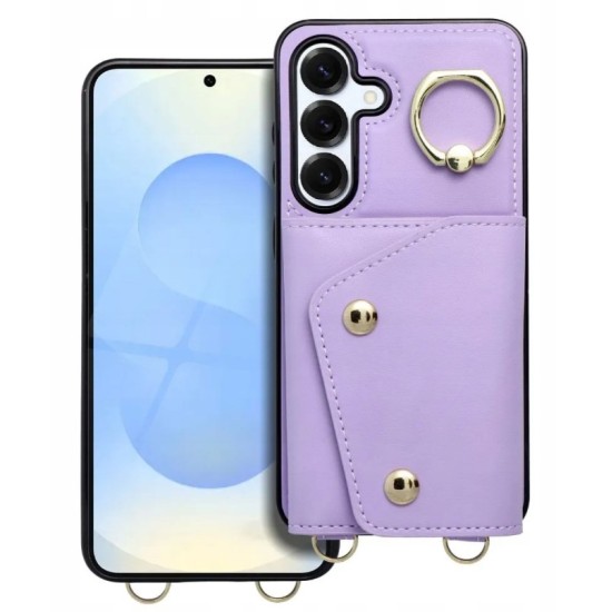 Wallet case wonder for Samsung A36 5G lilac