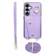 Wallet case wonder for Samsung A36 5G lilac