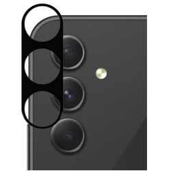 5D Full Glue Camera Tempered Glass – for Samsung Galaxy A35 Black