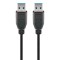 GOOBAY καλώδιο USB 3.0 SuperSpeed 93928, 5 Gbit/s, 0.5m, Μαύρο